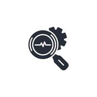 search icon. .Editable stroke.linear style sign for use web design,logo.Symbol illustration. vector
