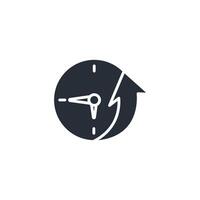 Time icon. .Editable stroke.linear style sign for use web design,logo.Symbol illustration. vector