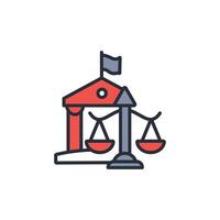 scale icon. .Editable stroke.linear style sign for use web design,logo.Symbol illustration. vector