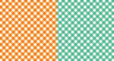 seamless orange and green background design. used as fabric, wallpaper, pattern vector