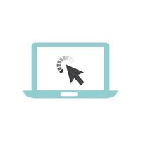 Cursor icon pointer mouse icon vector