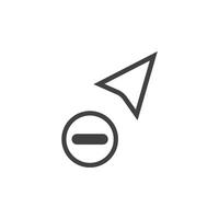 Cursor icon pointer mouse icon vector