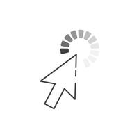 cursor icono puntero ratón icono vector