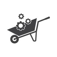 Engineering icon flat design vector