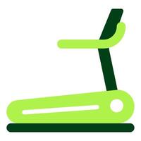 Treadmill gym sport equipment illustration vector