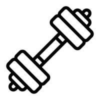 Dumbbell gym sport equipment illustration vector