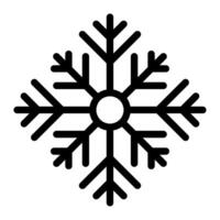 Snowflake Holiday travel object illustration vector