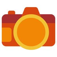 Camera Holiday travel object illustration vector