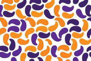 Halloween Colorful Shape Abstract Background for Your Graphic Resource vector