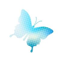 Butterfly, Digital background with copy space vector