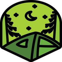 forest and camping.eps vector