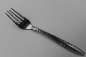 spoon and fork for eating photo