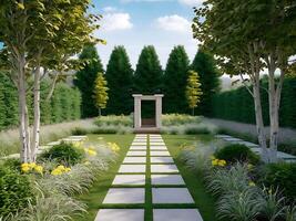 3d garden landscape planner templates photo