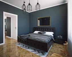 bedroom interior design. photo