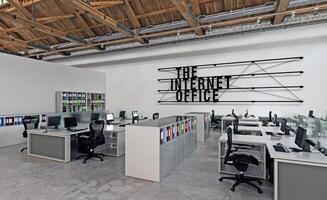 Office interior design photo