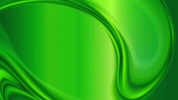 Animation green soft lines wave curves abstract background. luxury. video