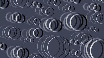 Abstract dark motion graphics background. circle blur geometric lines. video