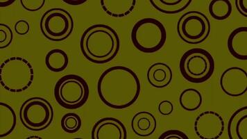 Abstract color motion graphics background. circle geometric lines. shape. video