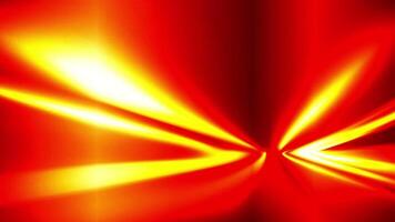 Abstract defocused red and yellow light leak gradient background. video
