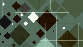 A colorful abstract motion graphics background. color geometric square. video