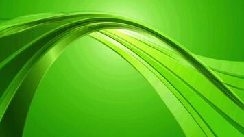 abstract loop twisted gradient noise background. Future geometric patterns motion green background. video