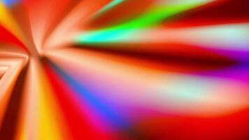 Abstract defocused colorful light leak gradient background. rainbow. video