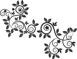 Floral ornaments collection vector