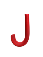 fatto a mano plastilina alfabeto, trasparente sfondo. inglese colorato lettere di modellazione argilla png