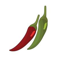 illustration of chili vector