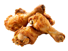 frito pollo en aislado antecedentes png