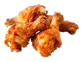 fried chicken on isolated background png