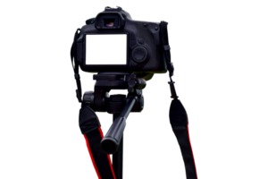 Dslr camera on file png