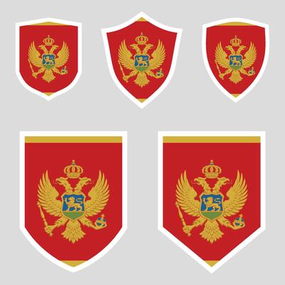 Montenegro Set shield frame