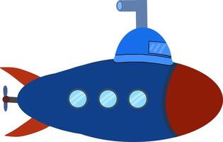 militar submarino diseño vector