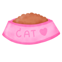 Katze Essen Clip Art. png