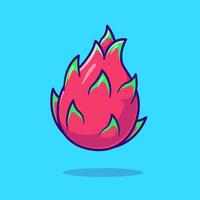 Dragon Fruit Cartoon vector