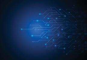resumen antecedentes con tecnología circuito tablero textura. artificial inteligencia electrónico tablero. comunicación y Ingenieria concepto vector