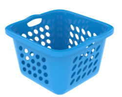 Laundry basket isolated on background. 3d rendering - illustration png