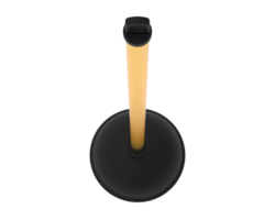 Plunger isolated on background. 3d rendering - illustration png