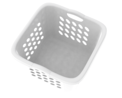 Laundry basket isolated on background. 3d rendering - illustration png