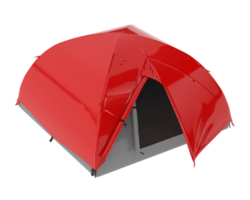 moderno tenda isolato su sfondo. 3d interpretazione - illustrazione png
