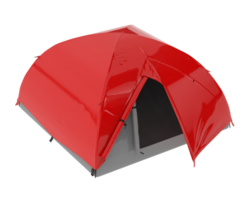 Modern tent isolated on background. 3d rendering - illustration png