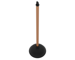 Plunger isolated on background. 3d rendering - illustration png