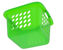 Laundry basket isolated on background. 3d rendering - illustration png