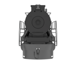 locomotora aislado en antecedentes. 3d representación - ilustración png