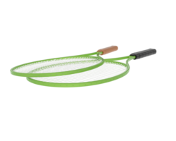 racket isolerat på bakgrund. 3d tolkning - illustration png