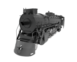 locomotive isolé sur Contexte. 3d le rendu - illustration png