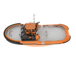 visvangst boot geïsoleerd Aan achtergrond. 3d renderen - illustratie png