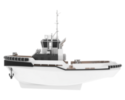 pescar barco aislado en antecedentes. 3d representación - ilustración png