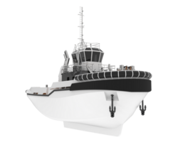 pescar barco aislado en antecedentes. 3d representación - ilustración png